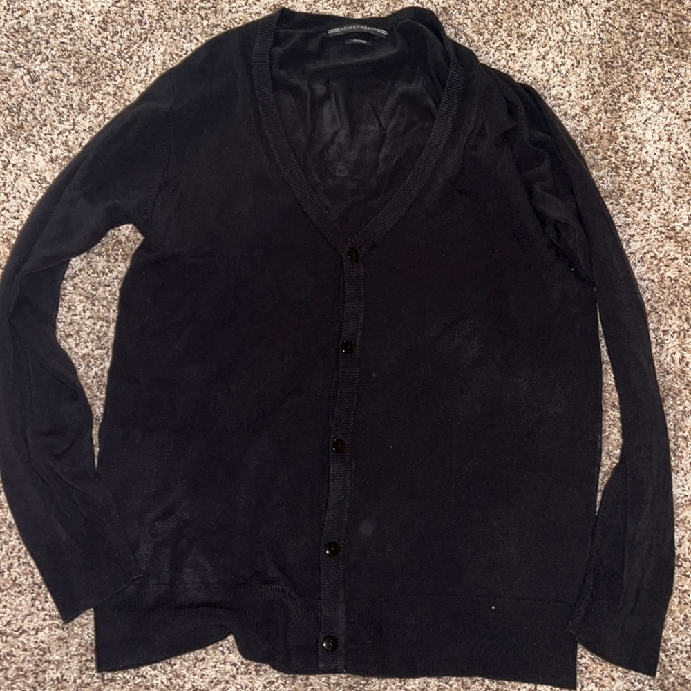 Button down sweater
